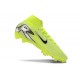 Nike Zoom Mercurial Superfly 10 Elite FG Soccer Cleats Volt Silver Black