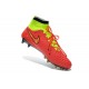 Nike Magista Obra FG ACC Mens Football Shoes Red Gold Volt