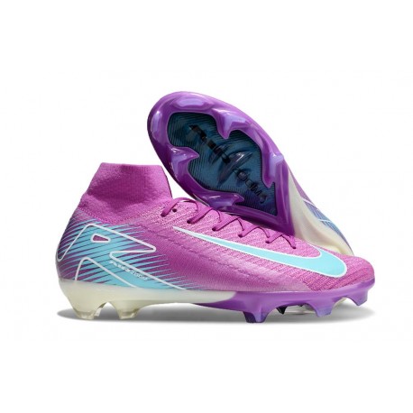 New Nike Mercurial Superfly X Elite FG Purple Blue