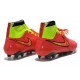 Nike Magista Obra FG ACC Mens Football Shoes Red Gold Volt