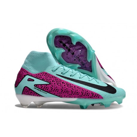 New Nike Mercurial Superfly X Elite FG Blue Purple Black