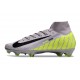 New Nike Mercurial Superfly X Elite FG Grey Black Volt