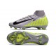 New Nike Mercurial Superfly X Elite FG Grey Black Volt