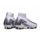New Nike Mercurial Superfly X Elite FG White Black