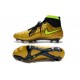 Nike Magista Obra FG ACC Mens Football Shoes Golden Black