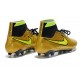 Nike Magista Obra FG ACC Mens Football Shoes Golden Black