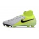 Nike Phantom Luna II Elite NU FG Metallic Silver Black Volt