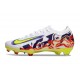 New Nike Zoom Mercurial Vapor 16 Elite FG White Yellow Purple Red