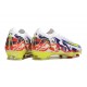New Nike Zoom Mercurial Vapor 16 Elite FG White Yellow Purple Red