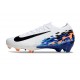 New Nike Zoom Mercurial Vapor 16 Elite FG White Black Blue