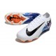 New Nike Zoom Mercurial Vapor 16 Elite FG White Black Blue