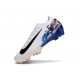 New Nike Zoom Mercurial Vapor 16 Elite FG White Black Blue