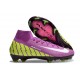 Nike Air Zoom Mercurial Superfly 10 Elite FG Purple White Yellow