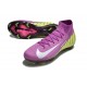 Nike Air Zoom Mercurial Superfly 10 Elite FG Purple White Yellow