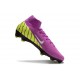 Nike Air Zoom Mercurial Superfly 10 Elite FG Purple White Yellow