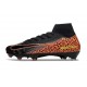 Nike Air Zoom Mercurial Superfly 10 Elite FG Black Orange Yellow