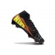 Nike Air Zoom Mercurial Superfly 10 Elite FG Black Orange Yellow