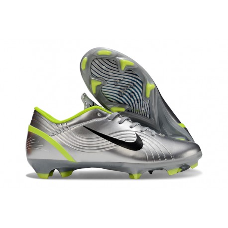 New Nike Zoom Mercurial Vapor 16 Elite FG Silver Black Volt
