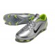 New Nike Zoom Mercurial Vapor 16 Elite FG Silver Black Volt