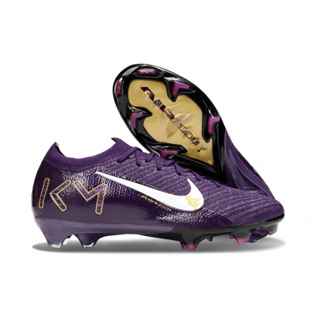 Nike Zoom Mercurial Vapor 16 Elite FG X MBAPPE Grand Purple Pale Ivory