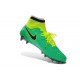 New Nike Magista Obra FG Firm Ground Soccer Boots Green Black