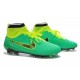 New Nike Magista Obra FG Firm Ground Soccer Boots Green Black