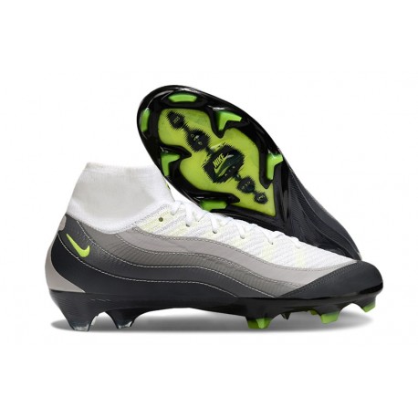Nike Zoom Mercurial Superfly X Elite FG x Air Max 95 Black Neon Yellow Anthracite Lt Graphite