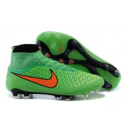 New Nike Magista Obra FG Firm Ground Soccer Boots Green Orange