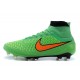 New Nike Magista Obra FG Firm Ground Soccer Boots Green Orange