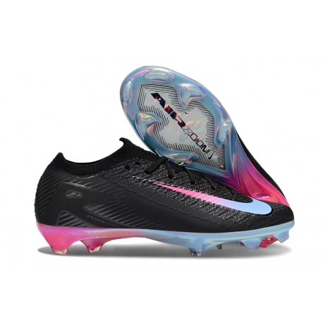 Nike Mercurial Vapor XVI Elite FG Soccer Shoes Black Pink Blue
