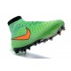 New Nike Magista Obra FG Firm Ground Soccer Boots Green Orange
