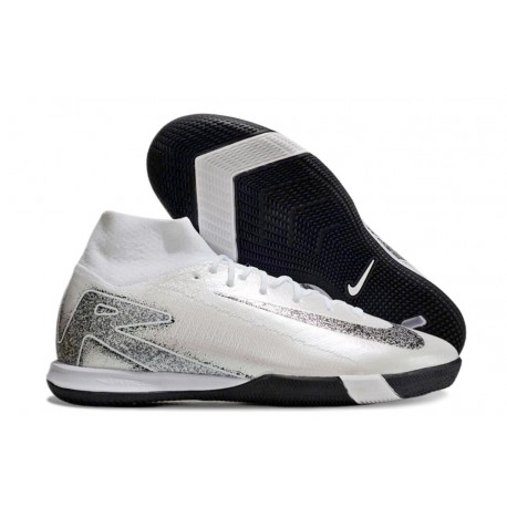 Nike Mercurial SuperflyX VI Elite IC Indoor Futsal - White Grey