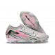 Nike Mercurial Vapor XVI Elite FG Soccer Shoes Grey Pink