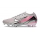 Nike Mercurial Vapor XVI Elite FG Soccer Shoes Grey Pink
