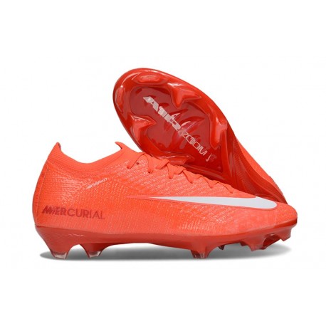 Nike Mercurial Vapor XVI Elite FG Soccer Shoes Red White