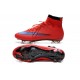 Nike Mercurial Superfly IV FG Mens Football Shoes Red Purple