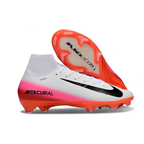Nike Mercurial Superfly 10 Elite FG White Black Red