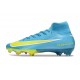 Nike Mercurial Superfly 10 Elite FG Blue Yellow