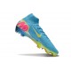 Nike Mercurial Superfly 10 Elite FG Blue Yellow