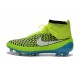 New Nike Magista Obra FG Firm Ground Soccer Boots Volt White Blue