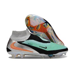 Nike Phantom 6 Elite Firm-Ground Hyper Turq Chrome Black Total Crimson
