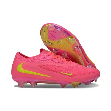 New Nike Phantom 6 Elite Low FG Pink Yellow