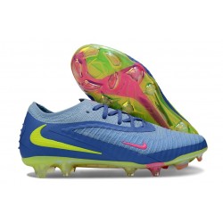 New Nike Phantom 6 Elite Low FG Blue Yellow Pink