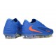 New Nike Phantom 6 Elite Low FG Blue Orange