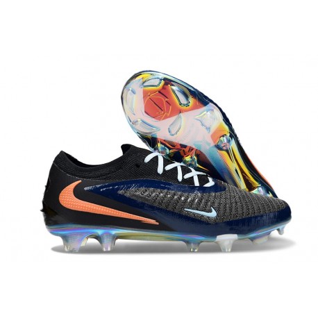 New Nike Phantom 6 Elite Low FG Black Orange