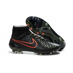 New Nike Magista Obra FG Firm Ground Soccer Boots Black Crimson