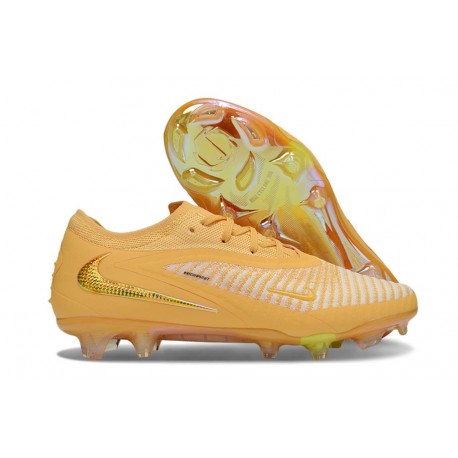 New Nike Phantom 6 Elite Low FG Yellow Gold