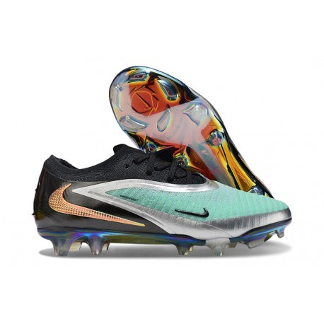 New Nike Phantom 6 Elite Low FG Hyper Turq Chrome Black Total Crimson