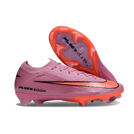 Nike Mercurial Vapor XVI Elite FG Soccer Shoes Pink Orange