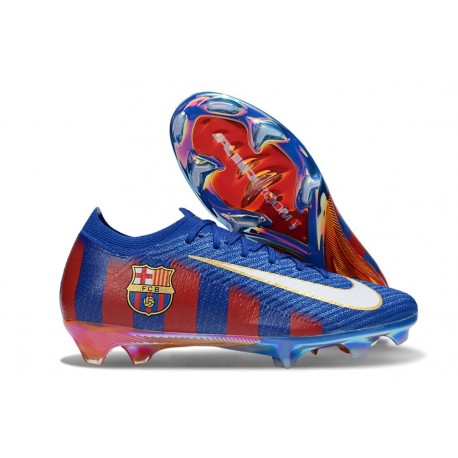 Nike Zoom Mercurial Vapor 16 Elite Firm Ground Barcelona Blue Red White